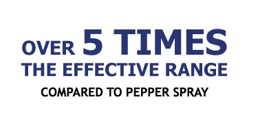 COMPARED TO PEPPER SPRAY